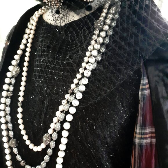 EUC Joe Fresh black “tinsel” look sleeveless dress, XL - Picture 6 of 10